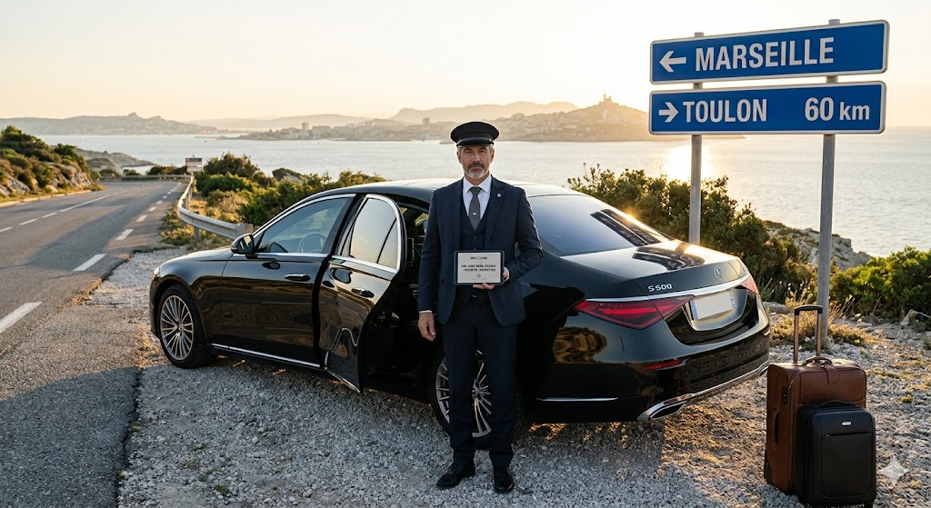 Chauffeur privé de luxe pour un transfert Marseille Toulon
