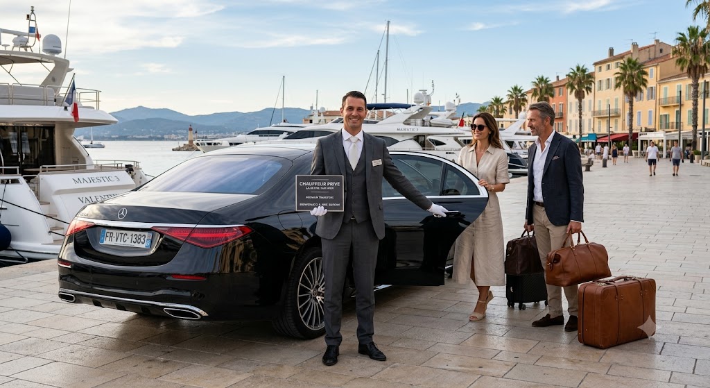chauffeur privé La Seyne-sur-Mer de luxe pour vos déplacements premium dans le Var
